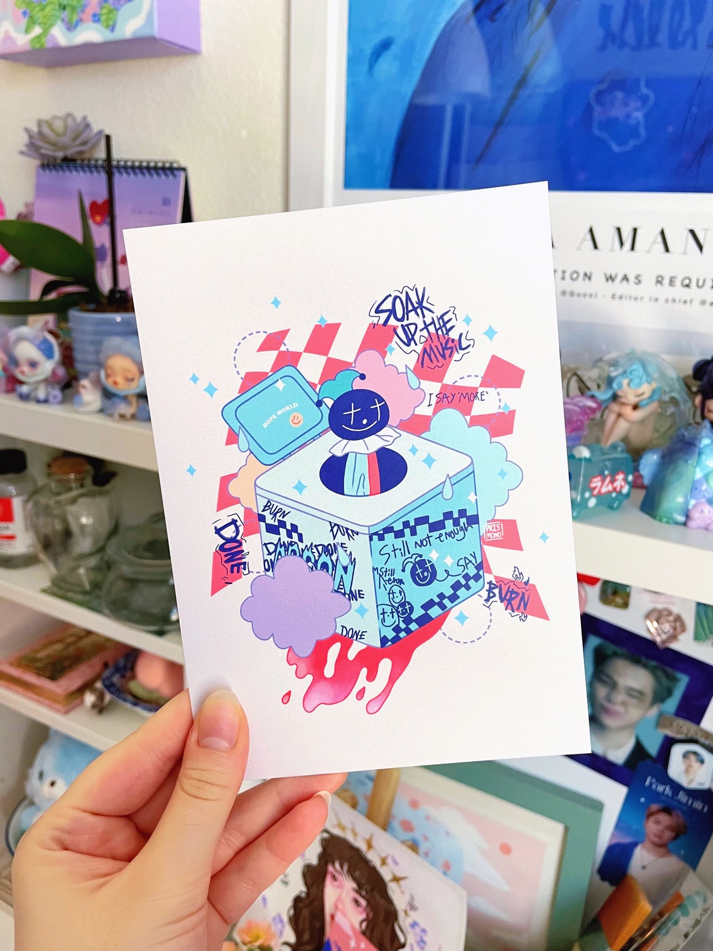 BTS J-Hope Jack in the Box Postcard Print Jung Hoseok Kpop Music