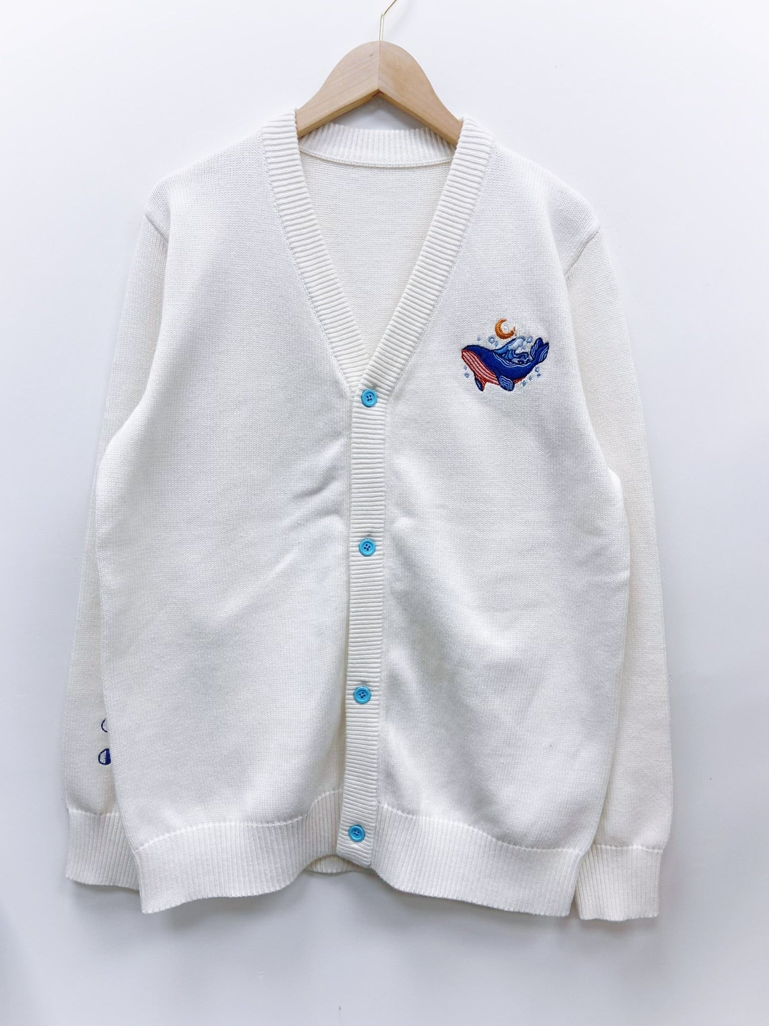Adorable Ocean Whale Aesthetic Unisex Cardigan Kawaii Fashion
