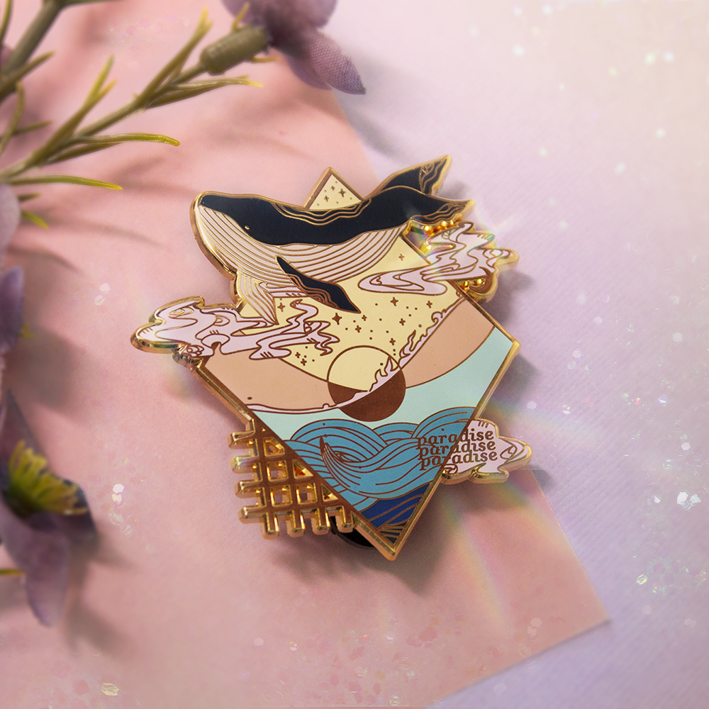 PARADISE Enamel Pin