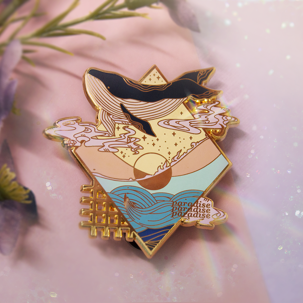PARADISE Enamel Pin
