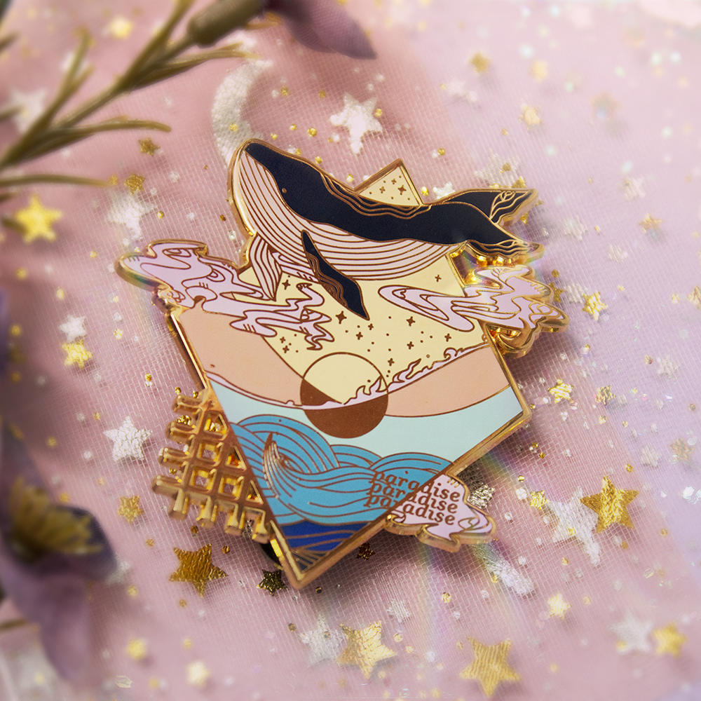 PARADISE Enamel Pin