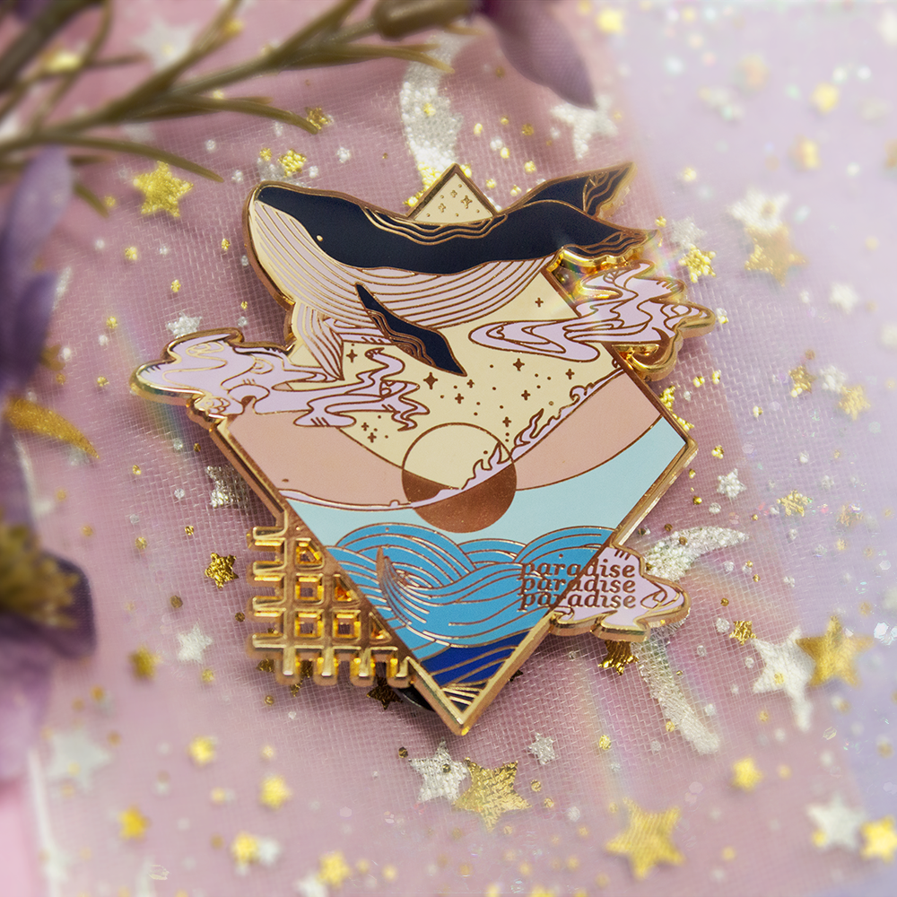 PARADISE Enamel Pin