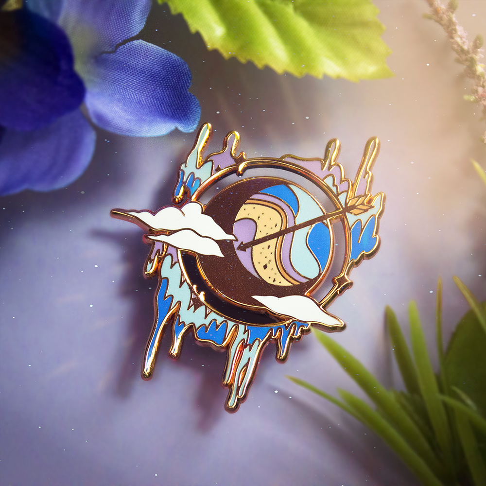 PRISMATIC Enamel Pin -Final Stock-