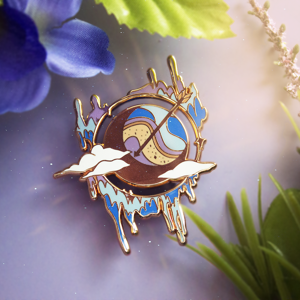 PRISMATIC Enamel Pin -Final Stock-
