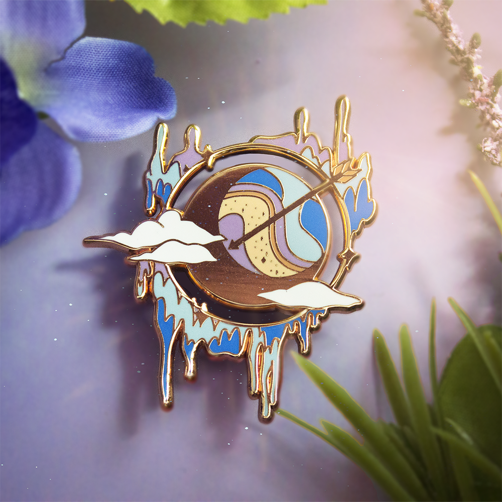 PRISMATIC Enamel Pin -Final Stock-
