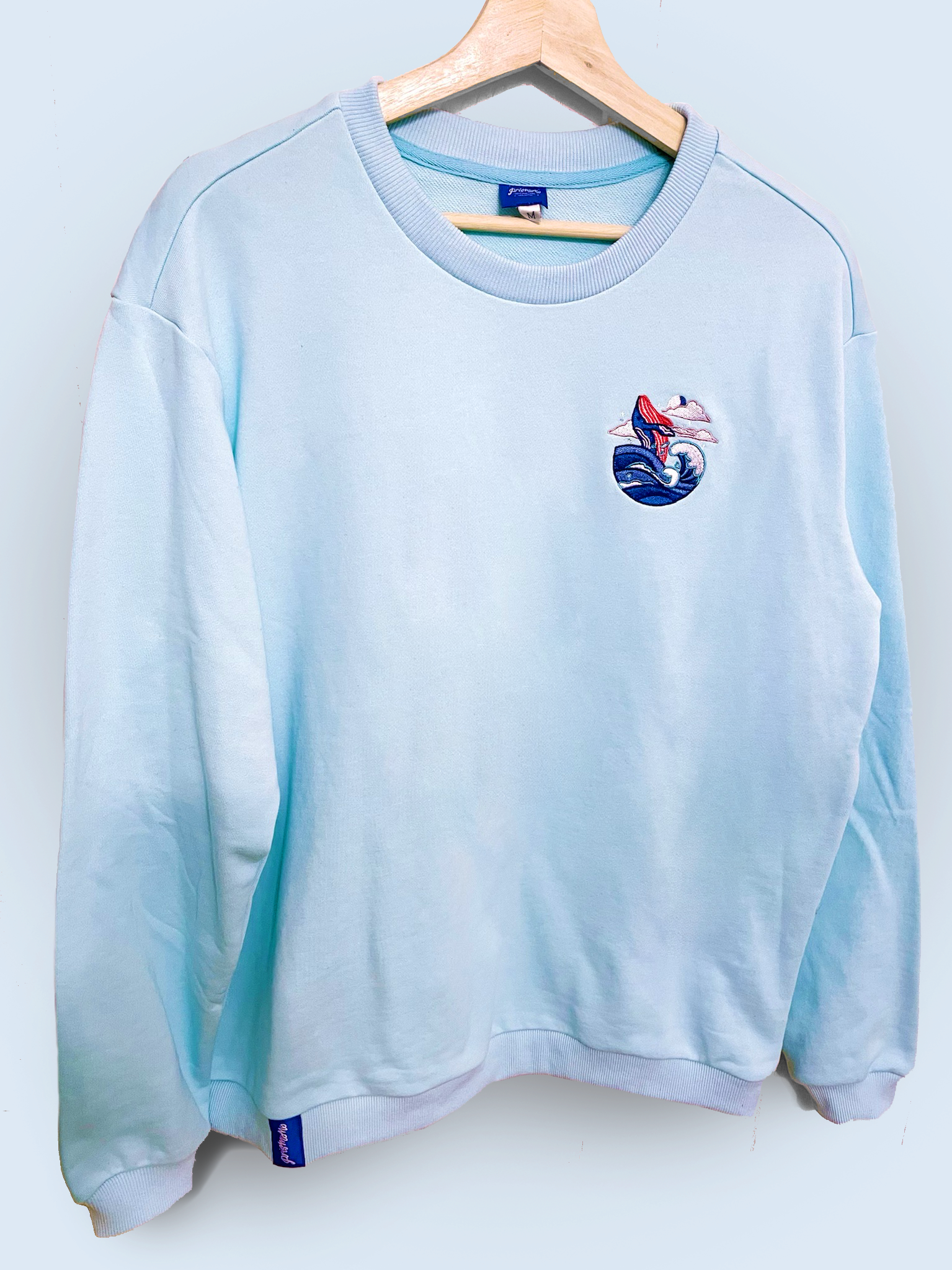 Adorable Ocean Whale Aesthetic Unisex Sweatshirt Sweater Kawaii Fashion
