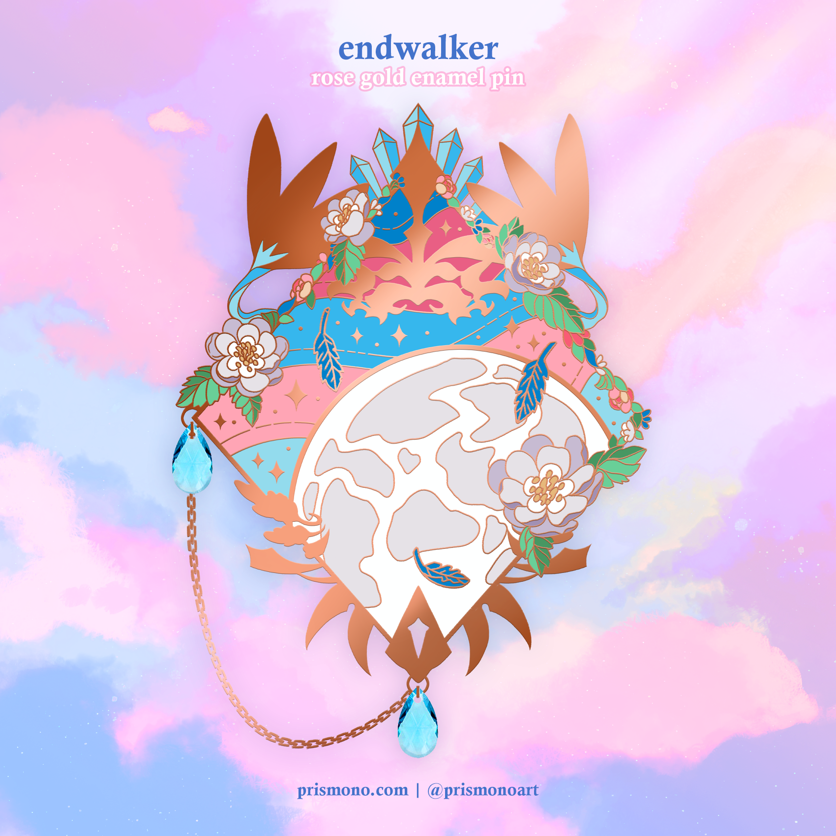 Final Fantasy 14 XIV Enamel Lapel Pin Badge Endwalker Square Enix