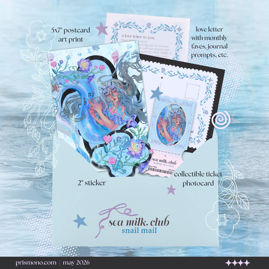 𖦹 sea milk. Club Snail Mail (Ends June 1st!)