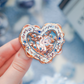 Blueming Swan Stained Glass Enamel Pin