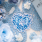 Blueming Swan Transparent Sticker 3" (2 DESIGNS)
