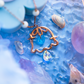 Jellyfish Garden Hypoallergenic Stainless Steel Pendant Necklace Chain Jewelry Japanese Fashion Aquatic Ocean Sea Inspired Jewelry Design Rose Gold