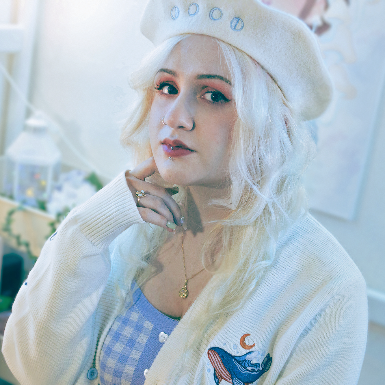 Adorable Ocean Whale Aesthetic Unisex Cardigan Kawaii Fashion