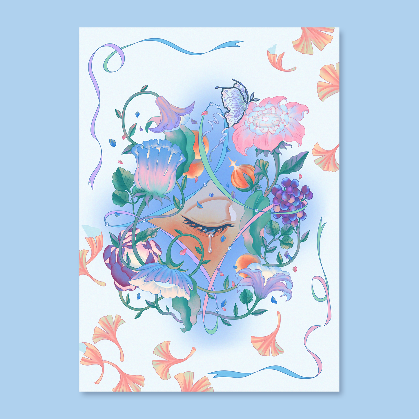 sugarplum 8.5x11" Art Print & Postcard (2 SIZES)