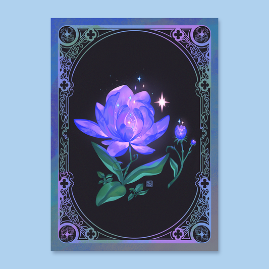 Violet Oscyle Postcard Art Print