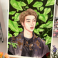 Beautiful BTS Kim Namjoon RM Watercolor Portrait Traditional Painting
