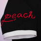 "peach HEROINE" Elbow Length Tee -PREORDER-