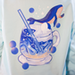 Adorable Ocean Whale Aesthetic Unisex Sweatshirt Sweater Kawaii Fashion