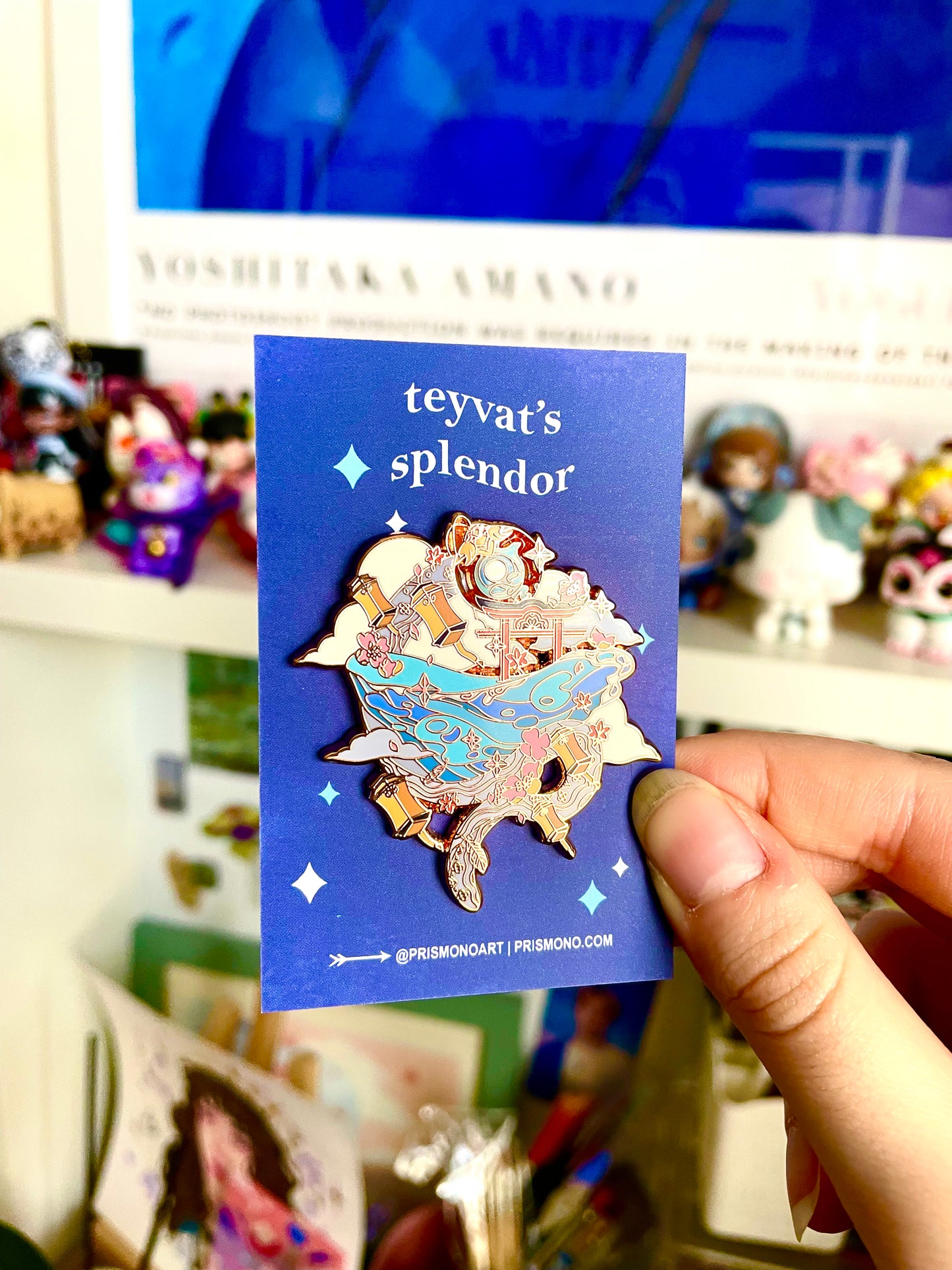 [Genshin] "The Realm Within" Enamel Pin -PREORDER-