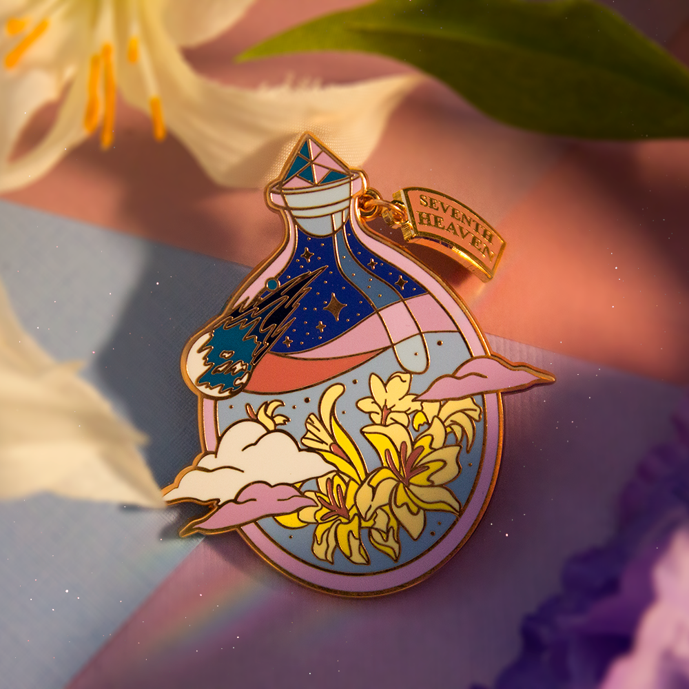 [FF] 7th Heaven Potion Bottle Enamel Pin