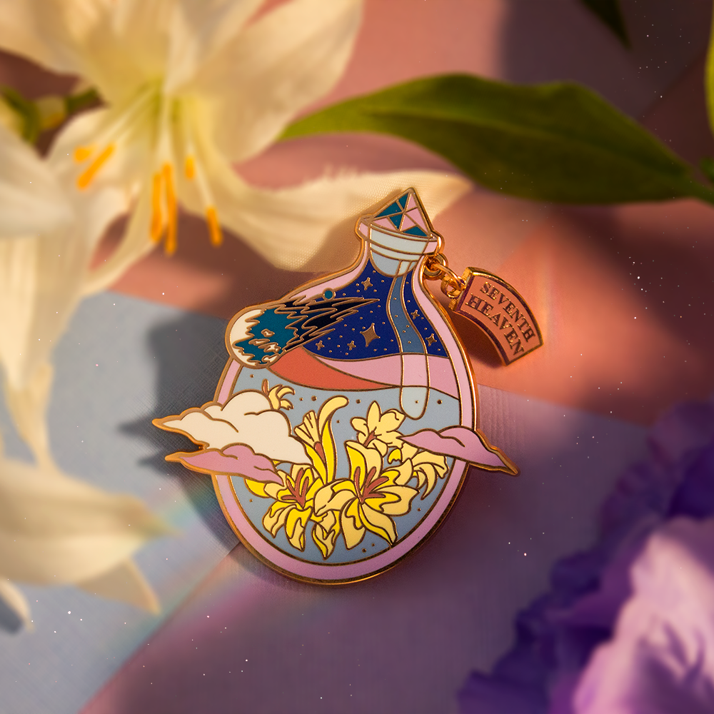 [FF] 7th Heaven Potion Bottle Enamel Pin